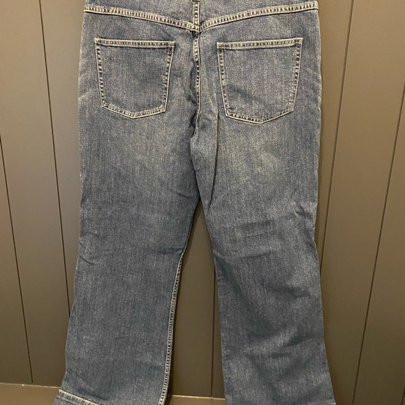 New with tags J Crew Wide Leg Trouser Jeans - Picture 3 of 6